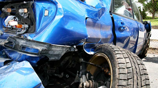 Subaru STI Hits Two Trees At Speed, Flips Twice, Everyone Survives!